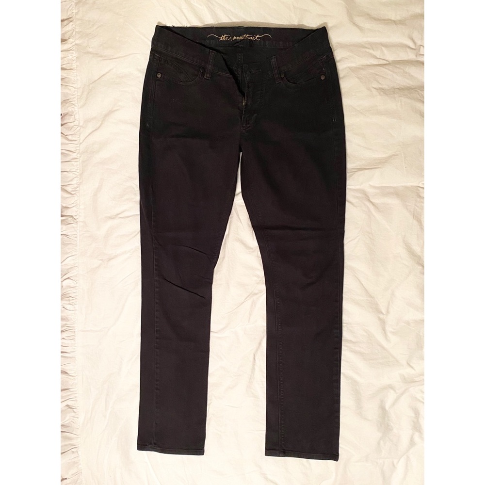 Black Straight Leg Jeans